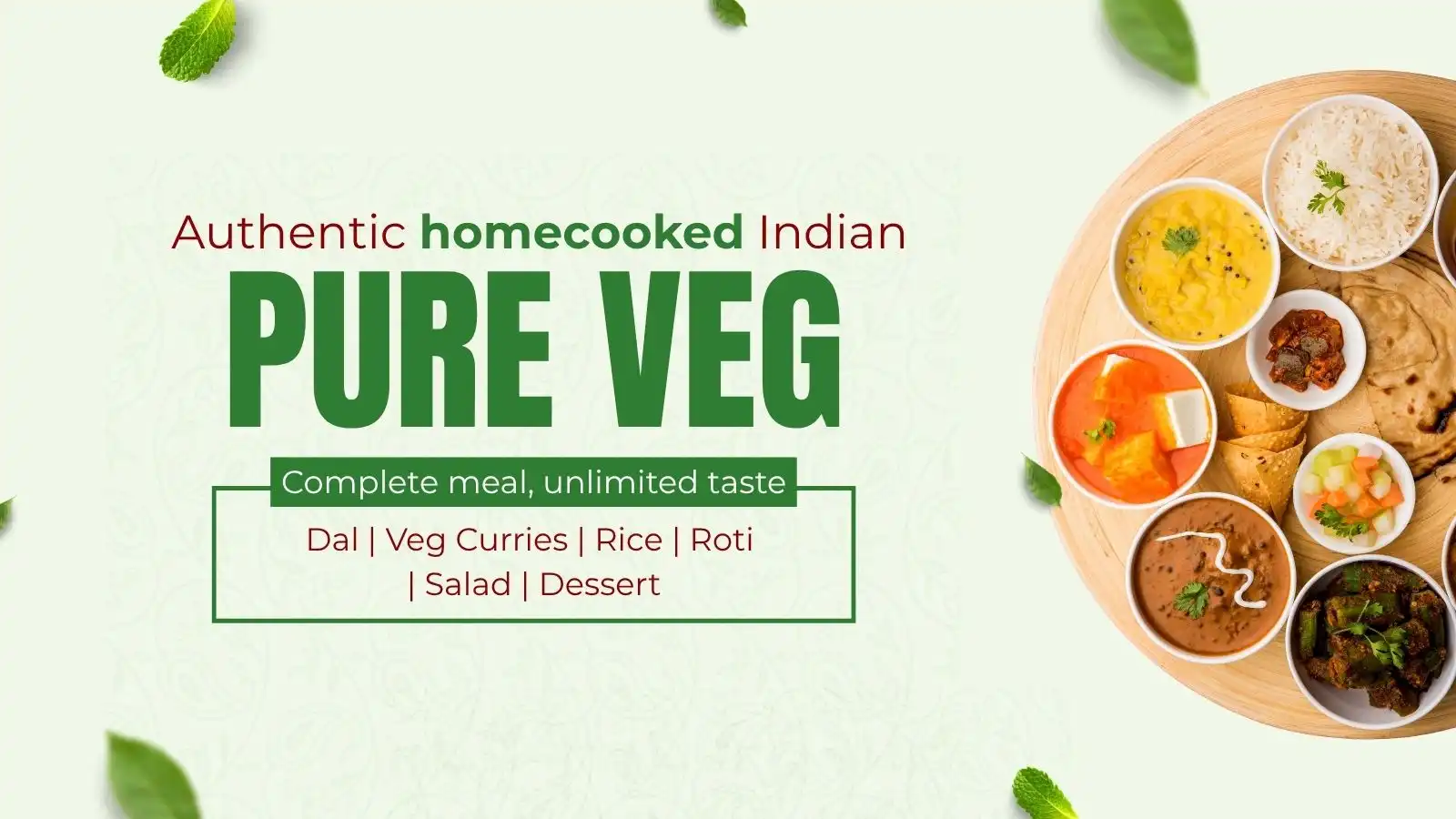Vegetarian meals